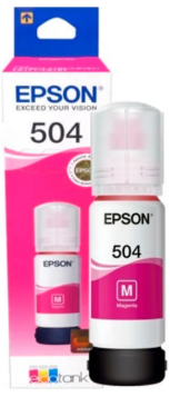 REFIL TINTA EPSON T504 - MAGENTA - ORIGINAL