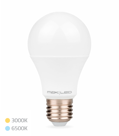 LAMPADA BULBO LED CERTIF 6500K 9W