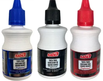 TINTA REABASTECEDORA QUADRO BRANCO RADEX 40ML