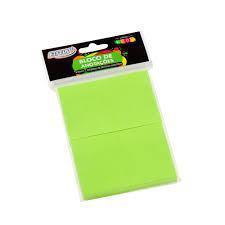 BLOCO SMART NOTES 76X76MM- VERDE NEON - 100FLS - 1BLOCO