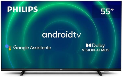 TV PHILIPS 55P SERIE 7400 LED ULTRA HD 4K ANDROID TV PUG7406