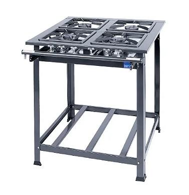 FOGAO INDUSTRIAL N.E 4 BOCAS 2QS 2QD P/P GRAFITE - TRON