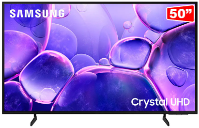TV SAMSUNG 50P CRYSTAL SMART 4K COMANDO VOZ U8600F