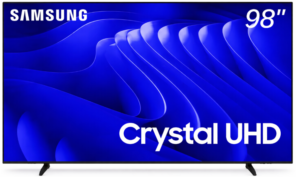 TV SAMSUNG 98P CRYSTAL SMART TIZEN 4K COMANDO VOZ DU9000