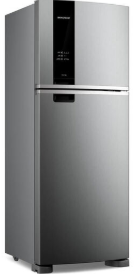 REFRIGERADOR BRASTEMP 463L 2 PORTAS FROST FREE DUPLEX INOX 110V