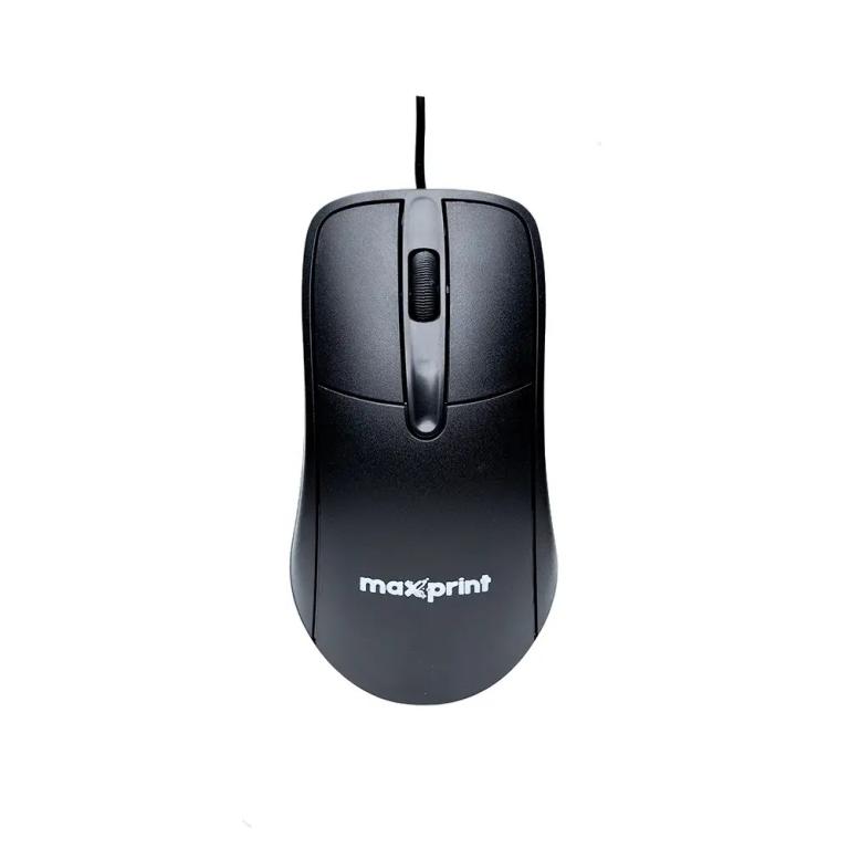 MOUSE MAXPRINT OFFICEEASY COM FIO USB 2.0 1200DPI PRETO