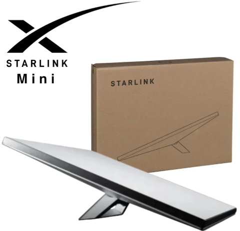 KIT STARLINK MINI INTERNET VIA SATELITE BRANCO BIVOLT