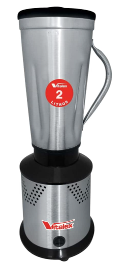 LIQUIDIFICADOR INDUSTRIAL 2L INOX LUXO