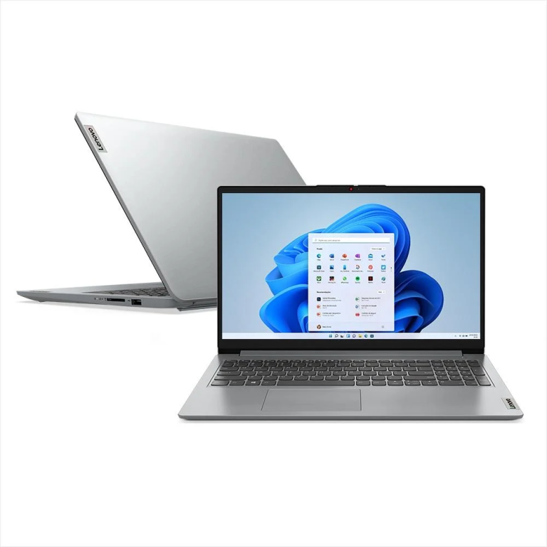 NOTEBOOK LENOVO ULTRAFINO IDEAPAD 1 15IRU7 INTEL CORE I3-1315U 8GB 256GB SSD WINDOWS 11 TELA 15.6