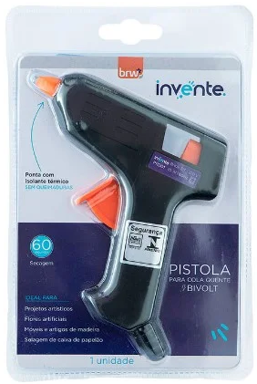 PISTOLA COLA QUENTE BRW INVENTE PEQUENA 10W BIVOLT