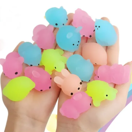 SQUISHY BICHINHOS ANT STRESS VARIADOS SILICONE