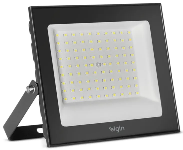 REFLETOR LED ELGIN 250W 6500K IP66 PRETO