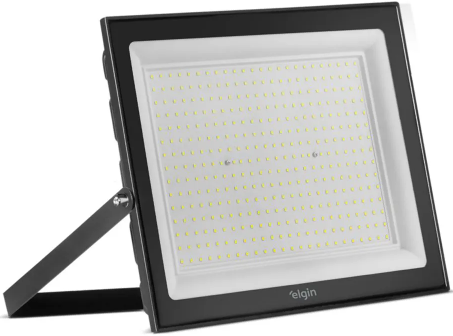 REFLETOR LED ELGIN 400W 6500K IP66 PRETO