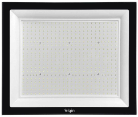 REFLETOR LED ELGIN 500W 6500K IP66 PRETO