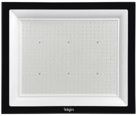 REFLETOR LED 800W 6500K IP66 PRETO