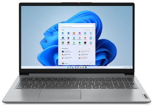 NOTEBOOK LENOVO IDEAPAD 1 15AMN7 AMD RYZEN 3 7320U 4GB 256GB SSD WINDOWS 11 15.6 - CLOUD GREY