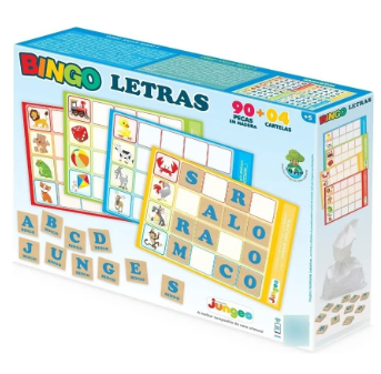 BINGO DE LETRAS 90 PECAS
