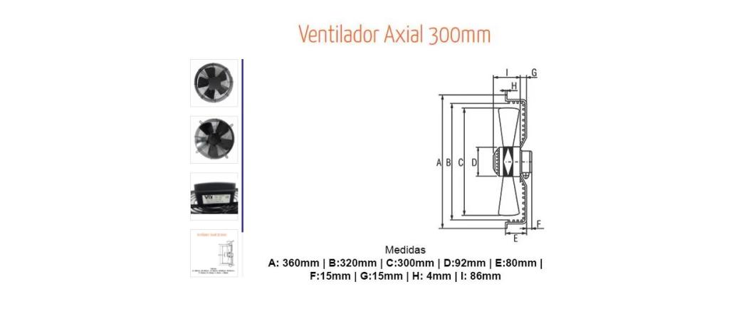 00133-VENTILADOR EXAUSTOR USADO 300MM