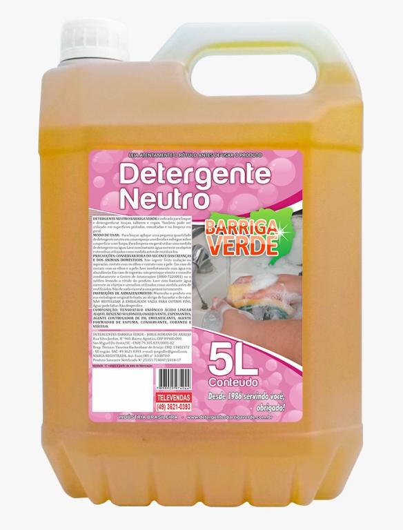 DETERGENTE NEUTRO BIODEGRÁDAVEL
