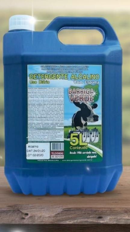 DETERGENTE ALCALINO COM ESPUMA