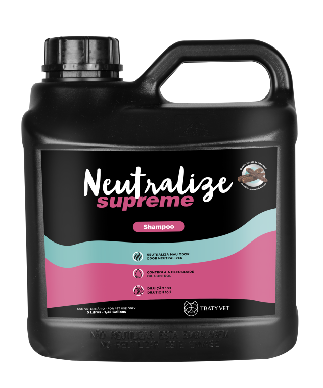 Shampoo Neutralize Supreme 5L (diluição 1:10) - Neutralizador de Odores