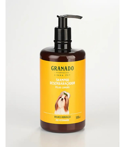 Shampoo E Condicionador Granado Desembaraçador Pelos Longos Pet 500ml