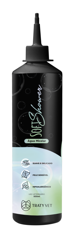 Água Micelar Soft Shower para Limpeza Rosto 500 ML