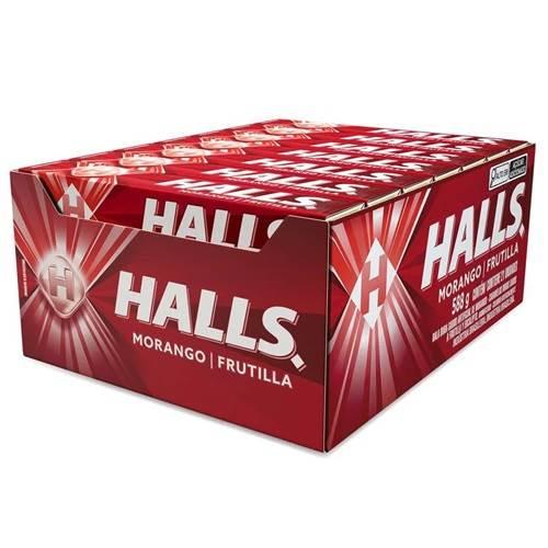 DROPS HALLS 21X28G MORANGO
