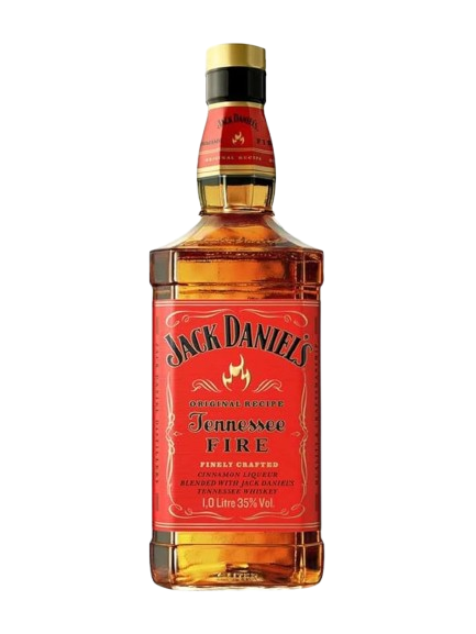 WHISKY JACK DANIELS JENNESSEE FIRE 1LT