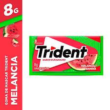 CHICLETE TRIDENT 21X8G MELANCIA