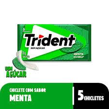 CHICLETE TRIDENT 21X8G MENTA