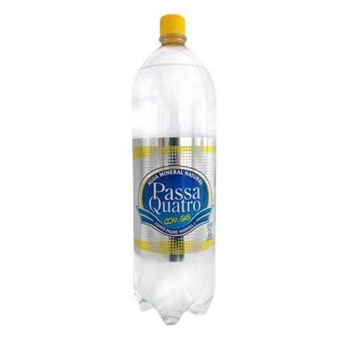 AGUA MINERAL PASSA QUATRO 6X2LTS GAS
