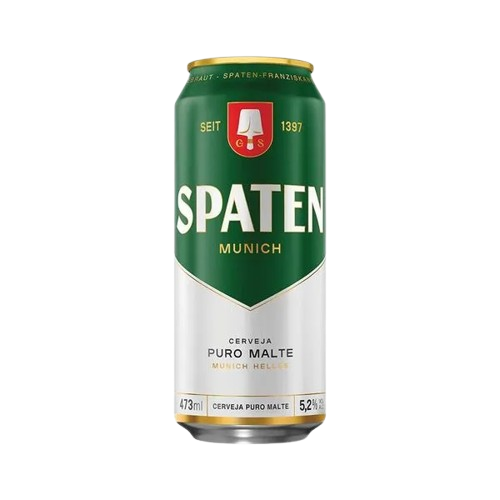 CERVEJA SPATEN PURO MALTE 12X473ML LATAO