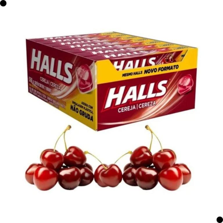DROPS HALLS 21X28G CEREJA