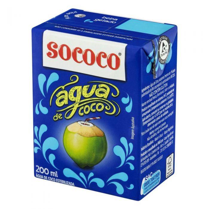 AGUA DE COCO  INTEGRAL SOCOCO 24X200ML