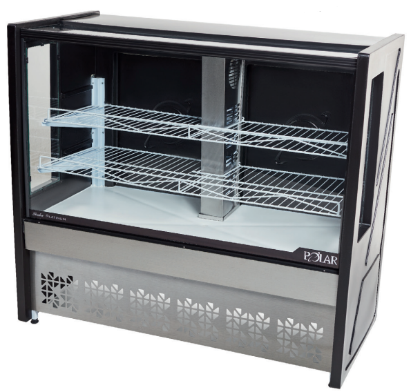 VITRINE REFRIGERADA TORTA PLATINUM 220V - 0,80M - (PVRT-080)