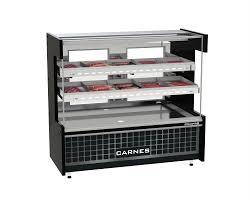 EXPOSITOR ACOUGUE AVICOLA C/ 10 BANDEJAS INOX NEW PREMIUM 1,50M VR COD.1203