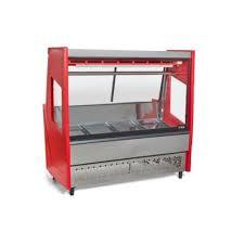 BALCAO ACOUGUE LUXO 1,50M VERMELHO - PECR-150