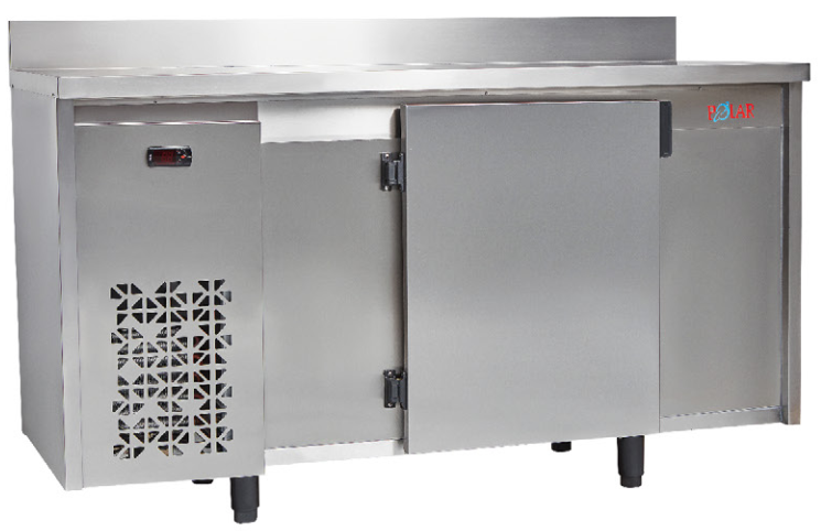 BALCAO DE ENCOSTO INOX FRIGORIFICO 220V - 1,50M - (BFEI-150)