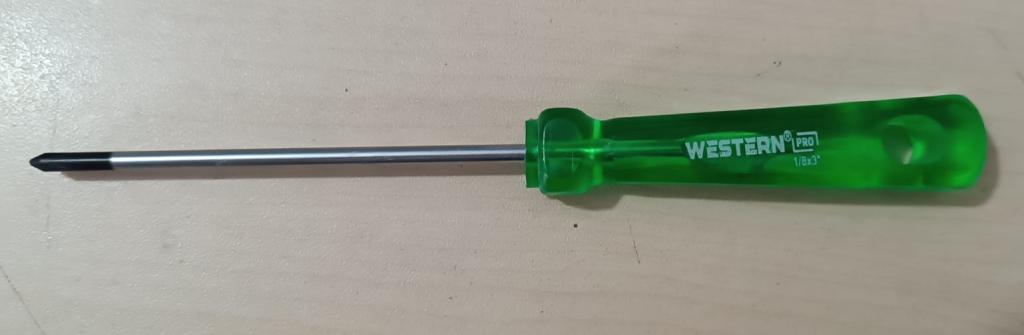 CHAVE PHILIPS 1/8 X 3" PARAFUSO FECHO
