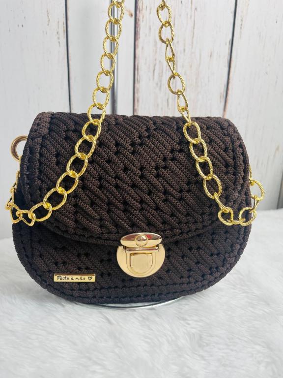 TELA BOLSA CROCHE REDONDA (KIT)