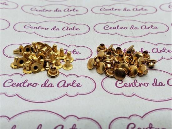 REBITE 0,5  (25 PÇS)  DOURADO