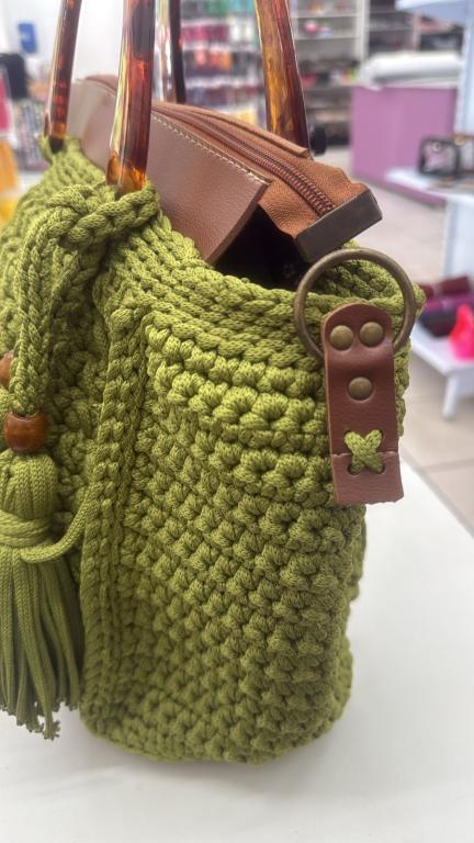 PORTA ALÇA CROCHE C/ARGOLA (par) DOURADO CORES