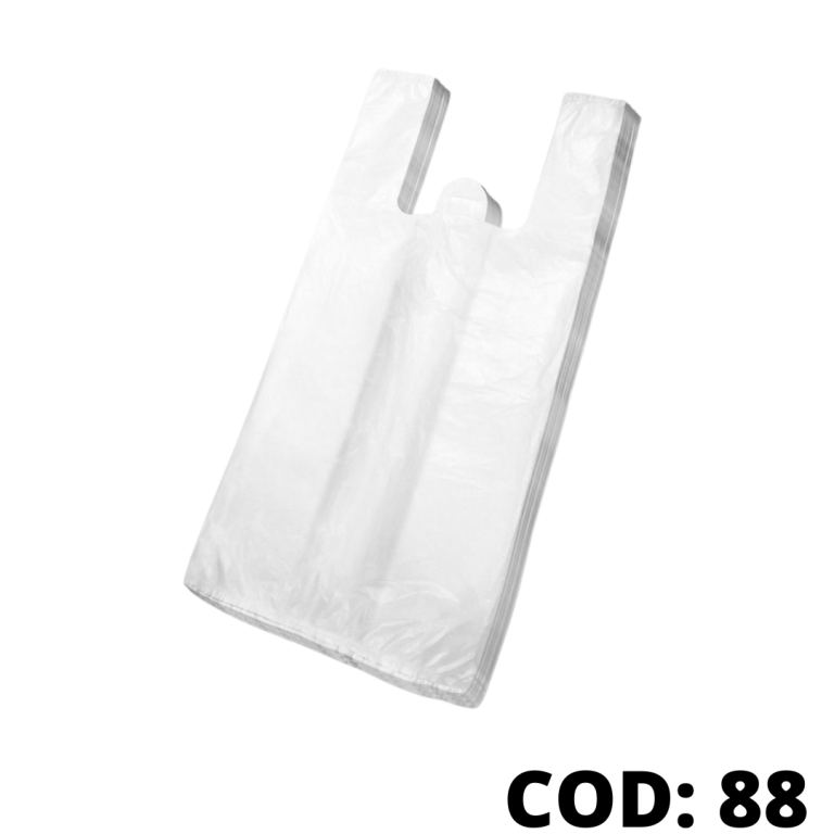 SACOLA 60X80 BRANCA VISION C/5KG