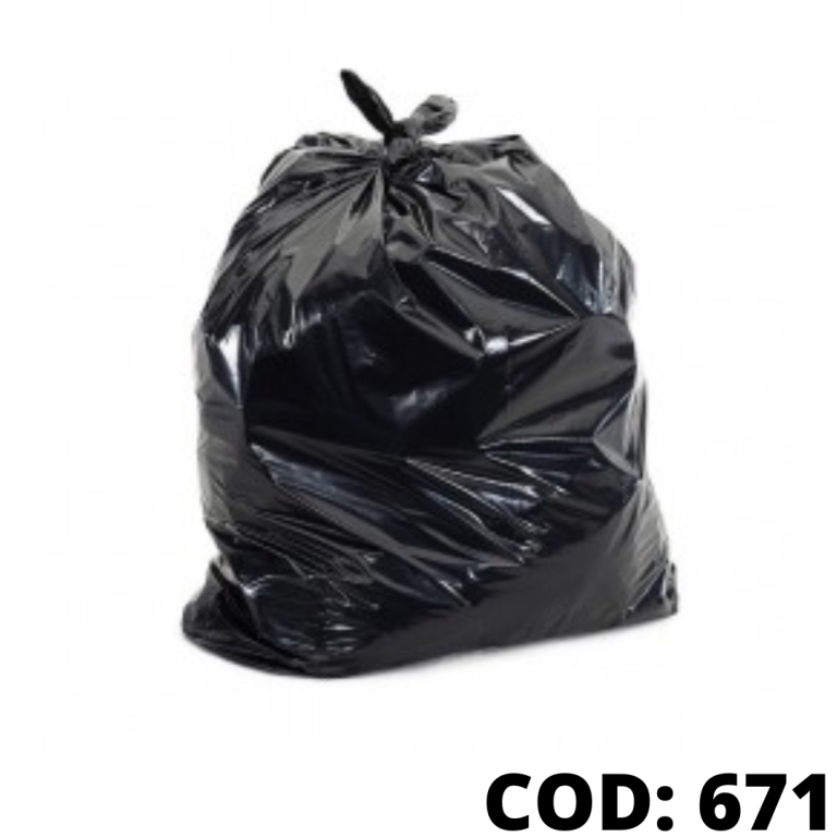 SACO P/ LIXO 80 LITROS C/100 75X90X0,06