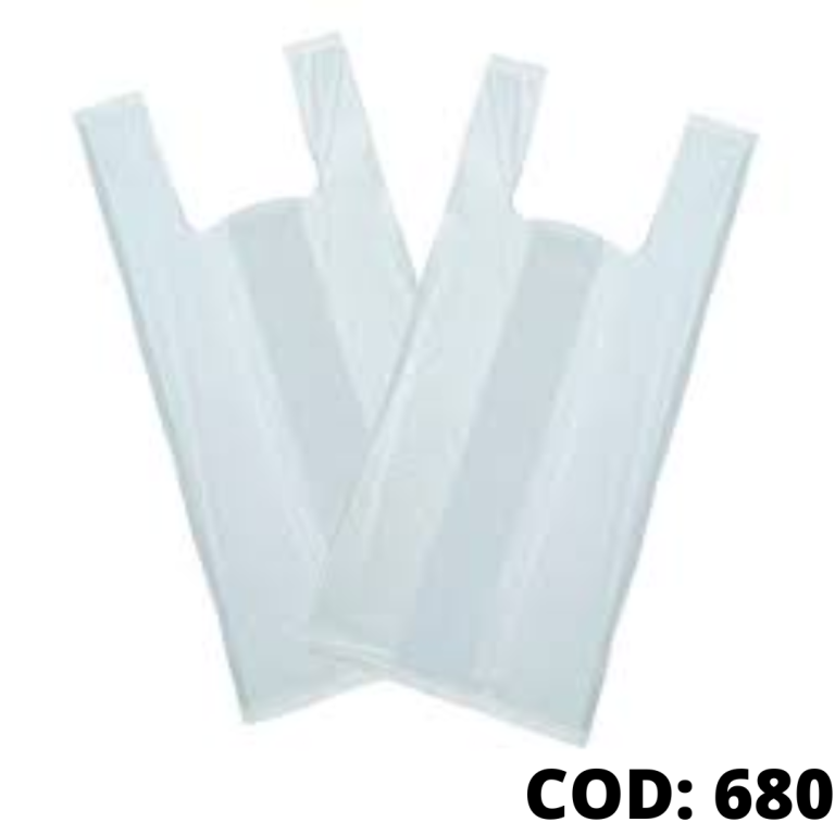 SACOLA 50X60 BRANCA SOLPLASTIC C/5KG