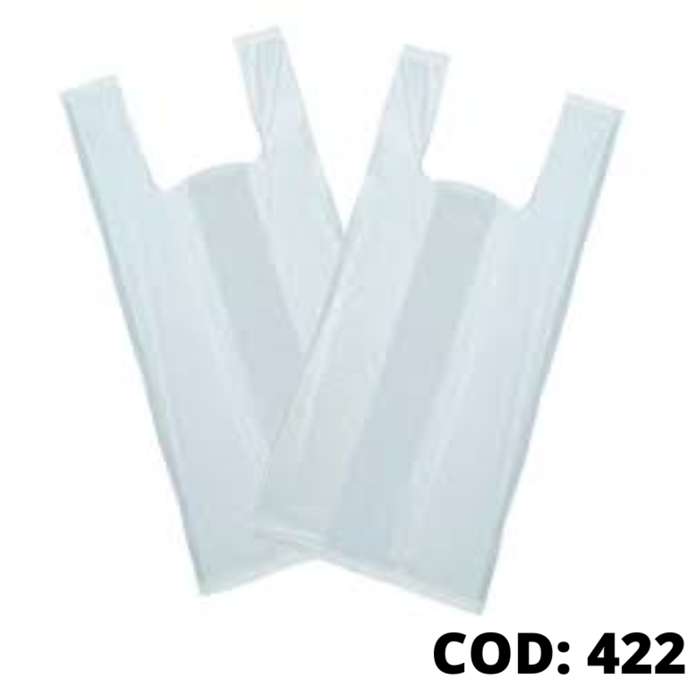 SACOLA 30X40 BRANCA PACK FORT C/1000