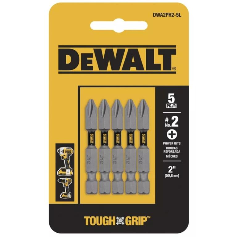 Bits Phillips Duplo Max Fit Dwa2Ph2-5 C/5 Dewalt