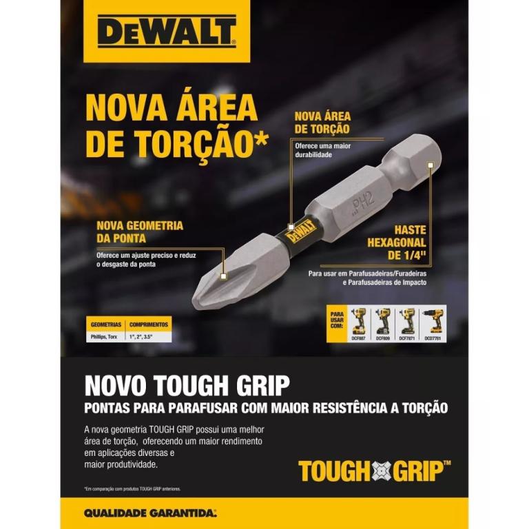 Bits Phillips Duplo Max Fit Dwa2Ph2-5 C/5 Dewalt