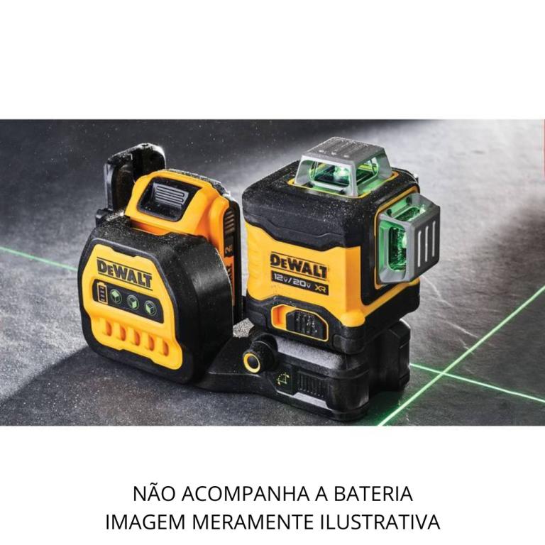 NIVEL LASER 3X360 12V/20V DCLE34030GB S/ BAT DEWALT
